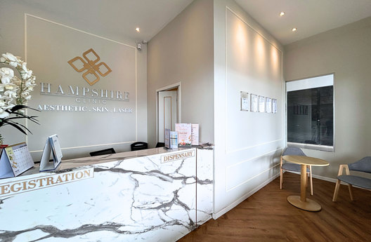 Hampshire Clinic reception area