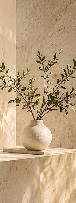 Marble treatment-room detail at Hampshire Clinic