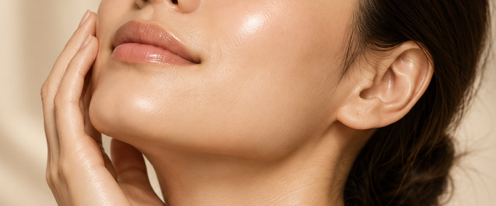 Hydrated, radiant skin after skin booster treatment